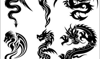 纹身图案龙 纹身图案龙